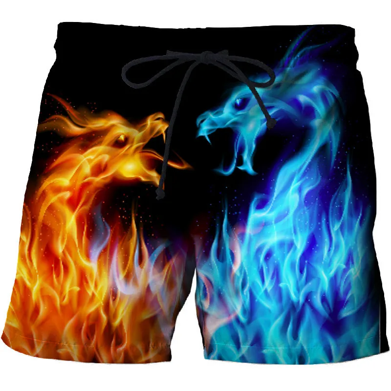 2022 Fashion Flame Beach Pants 3D Summer Fashion Beach Pants Casual Men And Women Blue Flame Print Shorts
2022 Fashion Flame Beach Pants 3D Summer Fashion Beach Pants Casual Men And Women Blue Flame Print Shorts