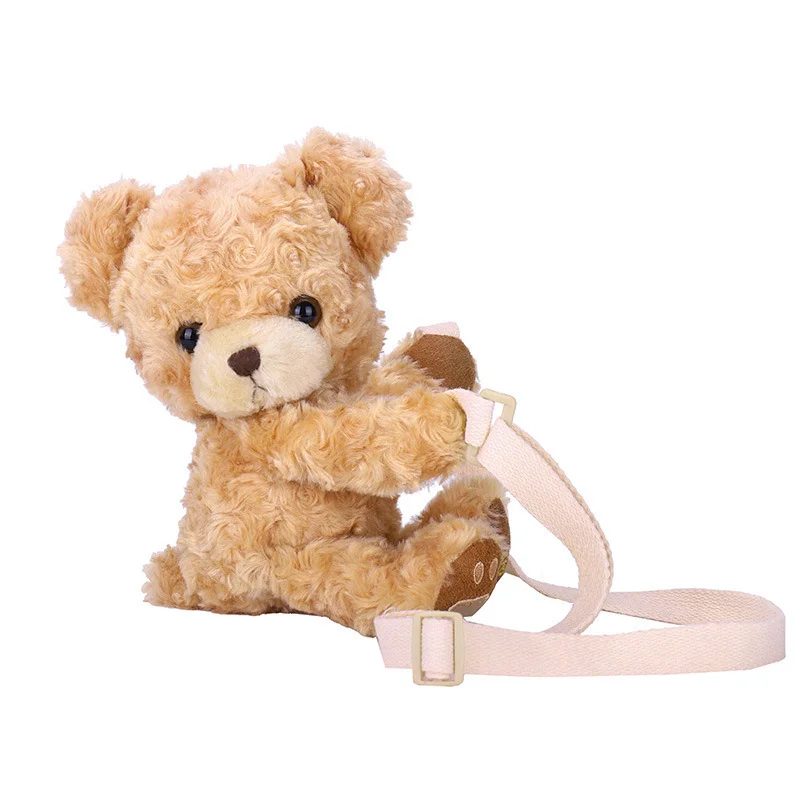 Cute Bear Women Girls Cute Smile Bear Soft Plush Doll Cross-Body Mini Messenger Bag Children Adorable Mini Bear Bags Gifts
Cute Bear Women Girls Cute Smile Bear Soft Plush Doll Cross-Body Mini Messenger Bag Children Adorable Mini Bear Bags Gifts