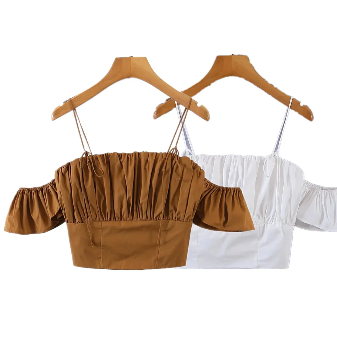 Maxdutti Blogger Pure Cotton Color Ruffles Off Shouder Sexy Camisole Short Shirt Summer Beach Blouse Women Ins Fashion Blouse
Maxdutti Blogger Pure Cotton Color Ruffles Off Shouder Sexy Camisole Short Shirt Summer Beach Blouse Women Ins Fashion Blouse