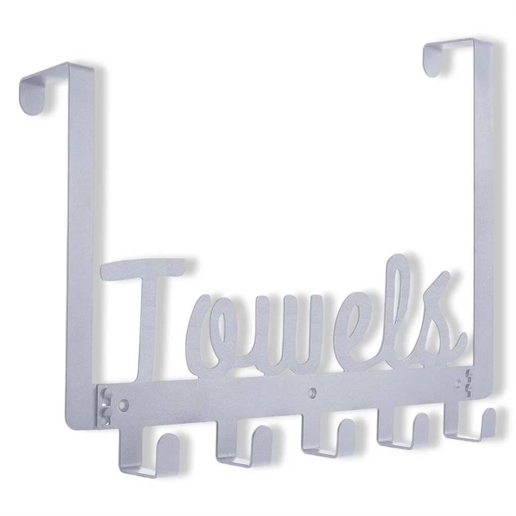 Towel Hanger Wall Mounted Rack Organizer Hooks Load-bearing Hanging Space-saving for Bedroom Kitchen Livingroom Office
Towel Hanger Wall Mounted Rack Organizer Hooks Load-bearing Hanging Space-saving for Bedroom Kitchen Livingroom Office