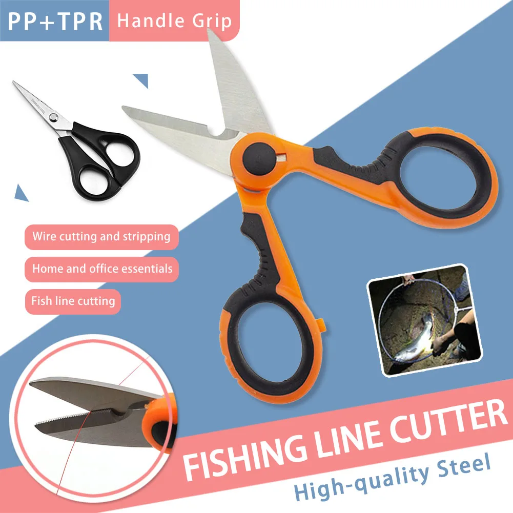 Portable 420 Stainless Steel Fishing Scissor Outdoors Accessories Electrician Scissors Plier Cut PE Braid Line Lure Carp
Portable 420 Stainless Steel Fishing Scissor Outdoors Accessories Electrician Scissors Plier Cut PE Braid Line Lure Carp