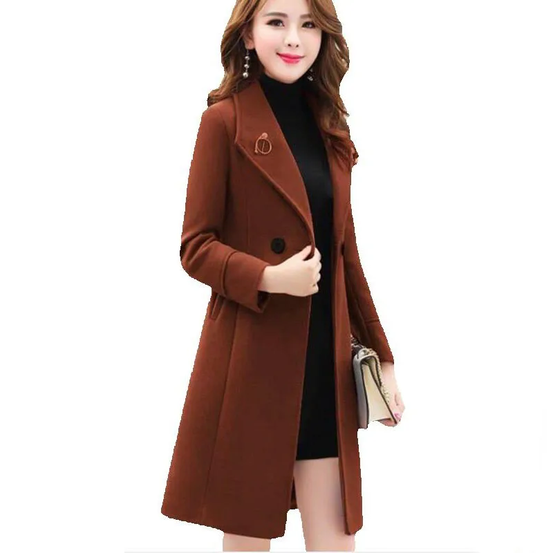 Black Woolen Coat Women's Mid-Length Over The Knee 2023 Winter New Slim Jacket Women's Clothing
Black Woolen Coat Women's Mid-Length Over The Knee 2023 Winter New Slim Jacket Women's Clothing