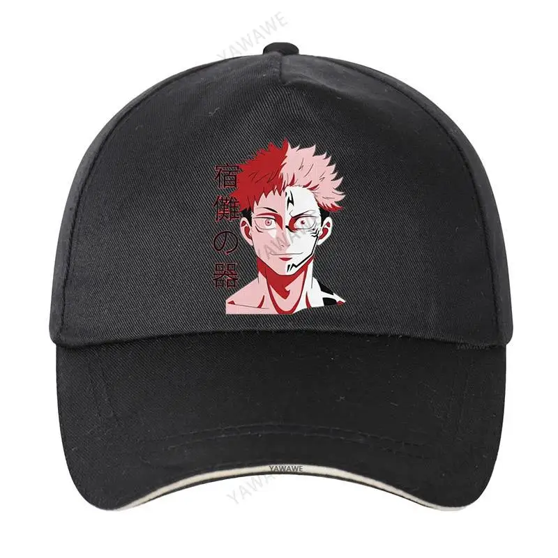 Fashion Japan Anime Jujutsu Kaisen Baseball Cap for Men Graphic Sukuna Solid Sunhat Pure Cotton Manga Snapback Cap hip hop hat
Fashion Japan Anime Jujutsu Kaisen Baseball Cap for Men Graphic Sukuna Solid Sunhat Pure Cotton Manga Snapback Cap hip hop hat