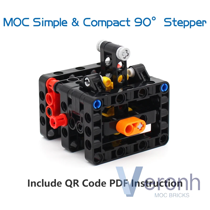 62 PCS MOC High-tech Simple & Compact 90° Stepper Model Set Building Blocks Compatible Technical Car Parts Bricks Toys Kid Gift
62 PCS MOC High-tech Simple & Compact 90° Stepper Model Set Building Blocks Compatible Technical Car Parts Bricks Toys Kid Gift