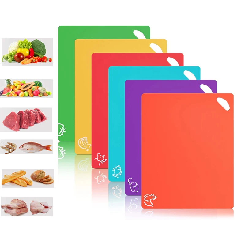 Portable Cutting Mat Set Colorful Kitchen Cutting Board Set Super Easy Clean Modern Cutting Boards Nice Flexible Non-Stick
Portable Cutting Mat Set Colorful Kitchen Cutting Board Set Super Easy Clean Modern Cutting Boards Nice Flexible Non-Stick