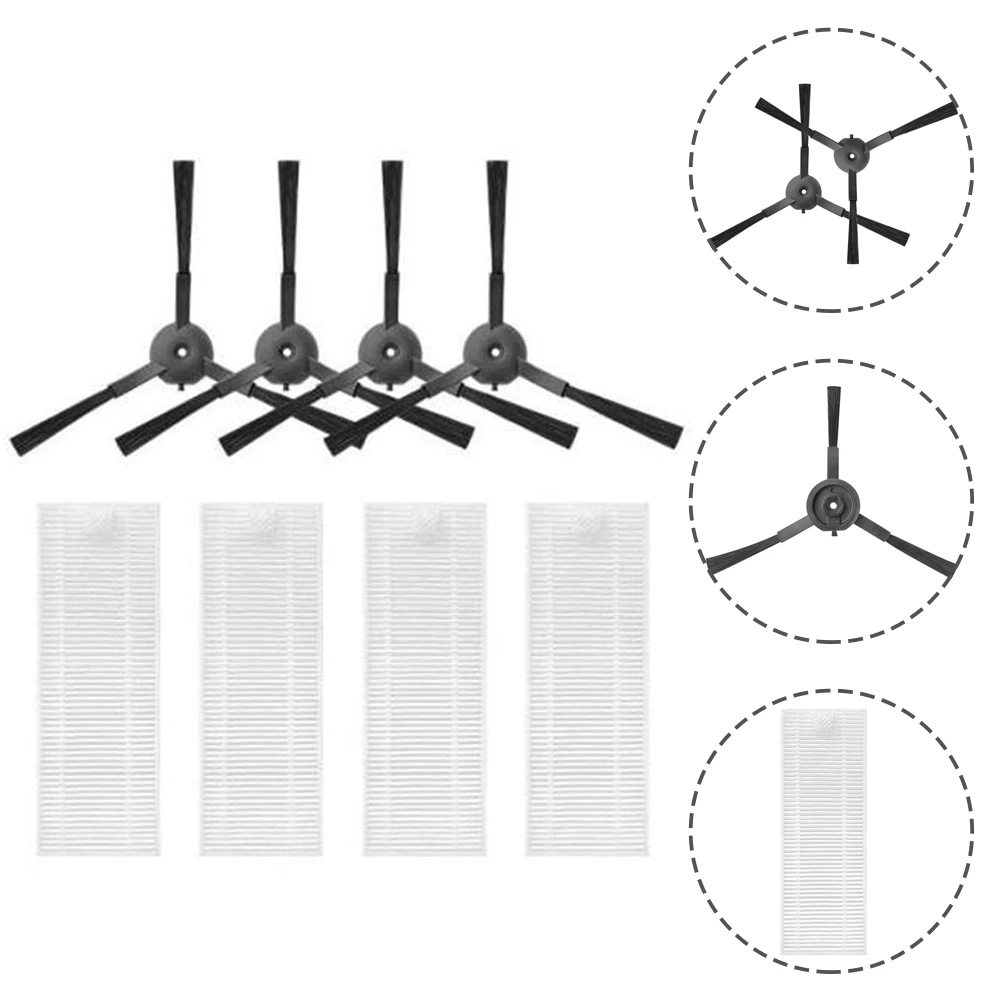 4pcs Side Brush And Filter For 360 S10 X100 Max Robotic Vacuum Cleaner Filter Part Sweeper Accessories Household Cleaning Part
4pcs Side Brush And Filter For 360 S10 X100 Max Robotic Vacuum Cleaner Filter Part Sweeper Accessories Household Cleaning Part