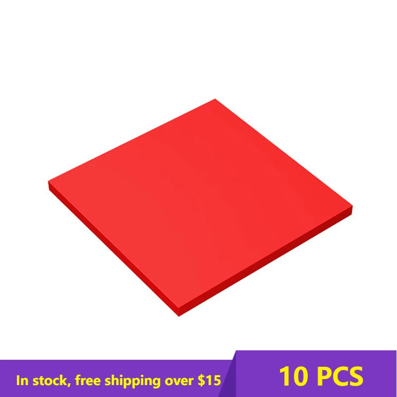 10PCS Bricks Compatible Assembles Particles 10202 6x6 for Building Blocks Parts DIY Enlighten Block Bricks Educational Toys
10PCS Bricks Compatible Assembles Particles 10202 6x6 for Building Blocks Parts DIY Enlighten Block Bricks Educational Toys