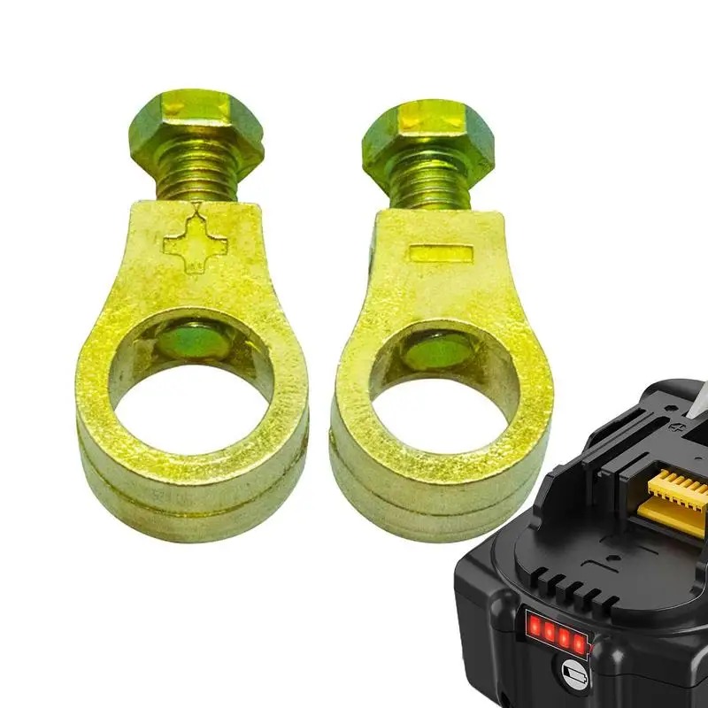 Battery Terminal Connectors 2pcs Pure Copper Battery Terminal Connectors O-Type Clips for Motorcycles Cars Boats Battery Clips
Battery Terminal Connectors 2pcs Pure Copper Battery Terminal Connectors O-Type Clips for Motorcycles Cars Boats Battery Clips