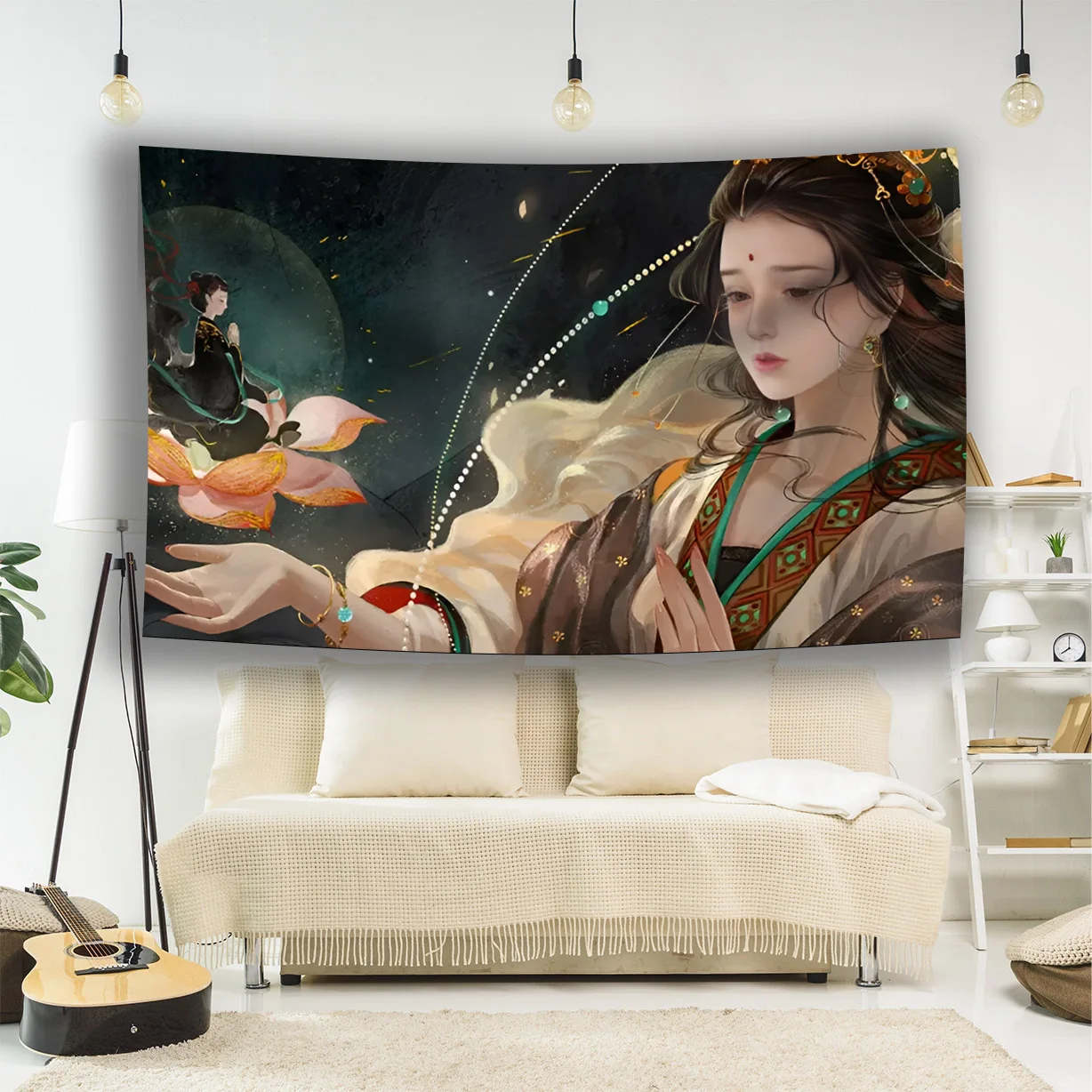 Painting Style, Chinese Style Illustration, Ancient Costume Beauty, Decoration Wall, Tapestry, Polyester Material, Household Bed
Painting Style, Chinese Style Illustration, Ancient Costume Beauty, Decoration Wall, Tapestry, Polyester Material, Household Bed