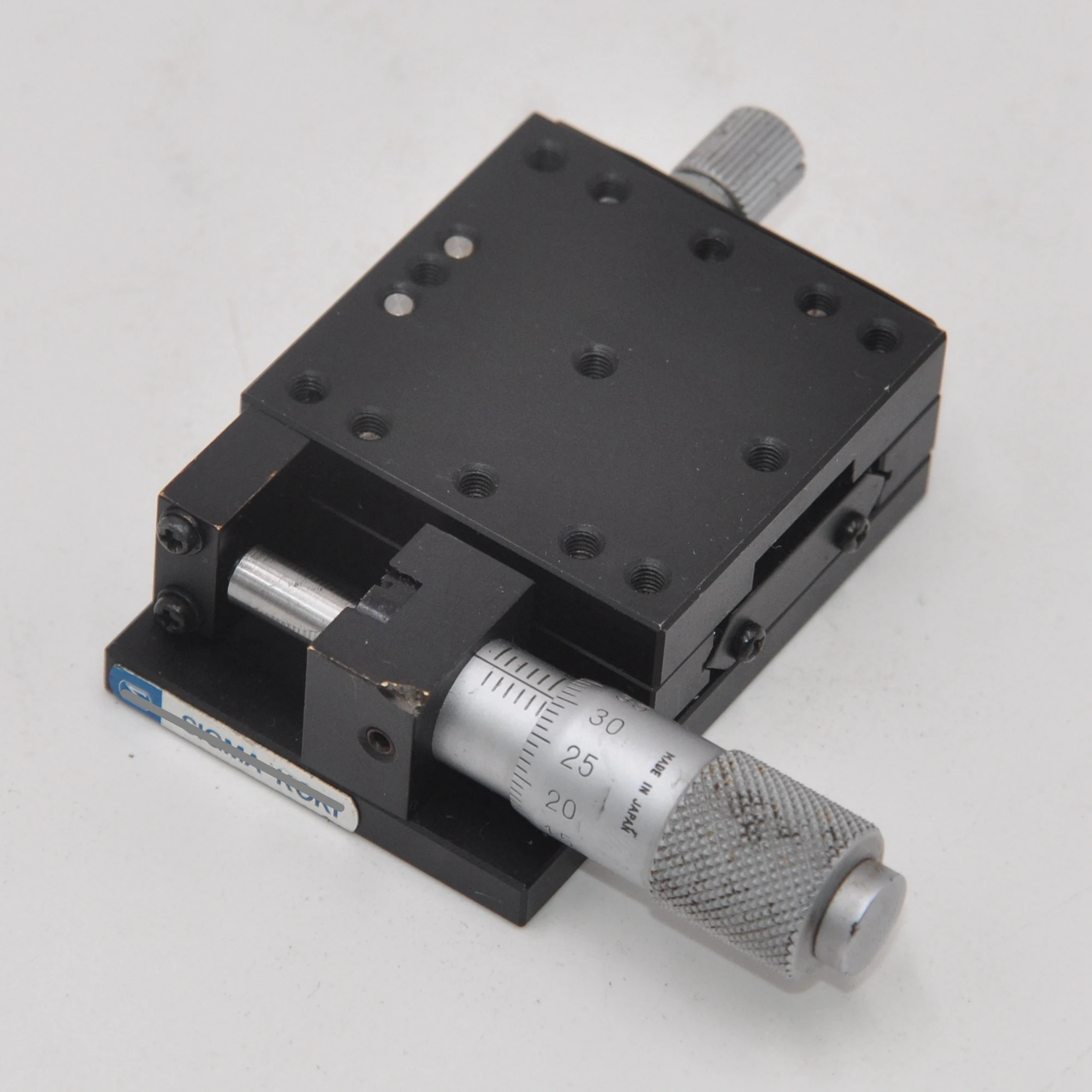 Y axis 40*40mm Sigma Manual Linear Ball Guide Type Fine Adjustment Slide Table Travel Plus Or Minus 6.5mm Steel
Y axis 40*40mm Sigma Manual Linear Ball Guide Type Fine Adjustment Slide Table Travel Plus Or Minus 6.5mm Steel
