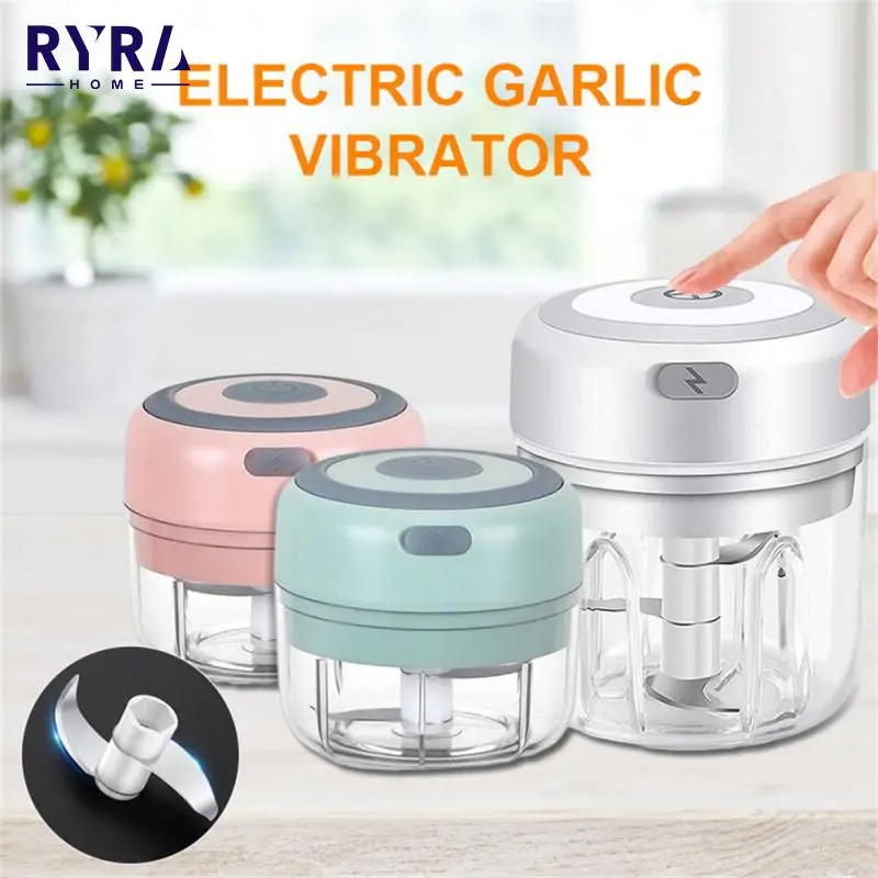 Electric Mini Garlic Crusher Portable Chopper USB Charging Ginger Chili Vegetable Masher Machine Kitchen Tool 2022 New 100/250ml
Electric Mini Garlic Crusher Portable Chopper USB Charging Ginger Chili Vegetable Masher Machine Kitchen Tool 2022 New 100/250ml
