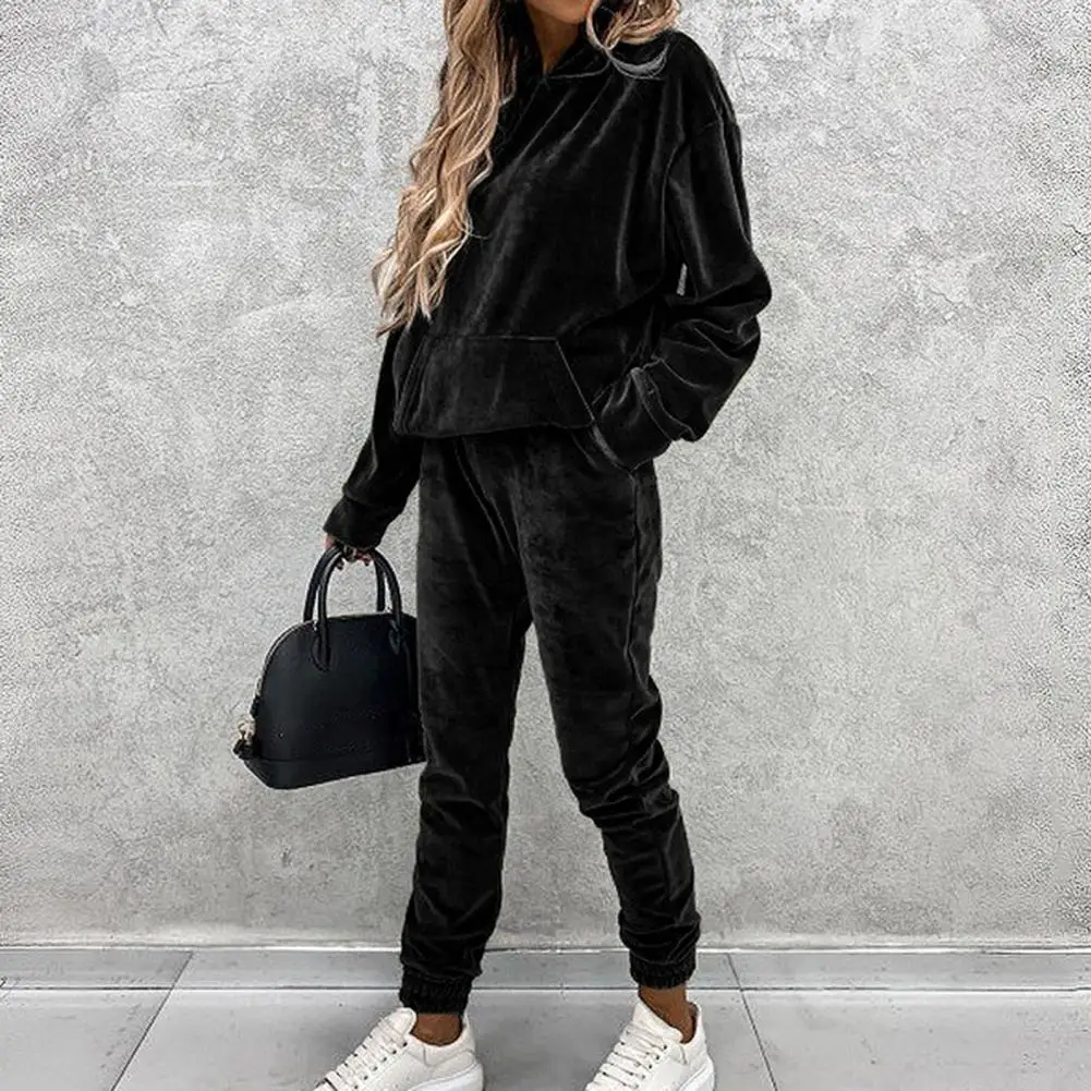 Outfit Solid Color Spring Skin-friendly Solid Color Hoodie Pants Outfit Sweatsuit for Shopping
Outfit Solid Color Spring Skin-friendly Solid Color Hoodie Pants Outfit Sweatsuit for Shopping