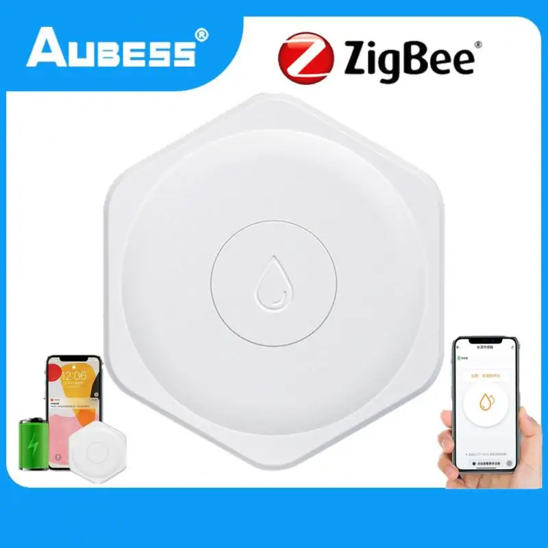 ZigBee Water Leak Detector Tank Full Water Linkage Alarm Detector Sound Overflow Alarm Tuya APP Remote Monitoring Flood Sensor 
ZigBee Water Leak Detector Tank Full Water Linkage Alarm Detector Sound Overflow Alarm Tuya APP Remote Monitoring Flood Sensor