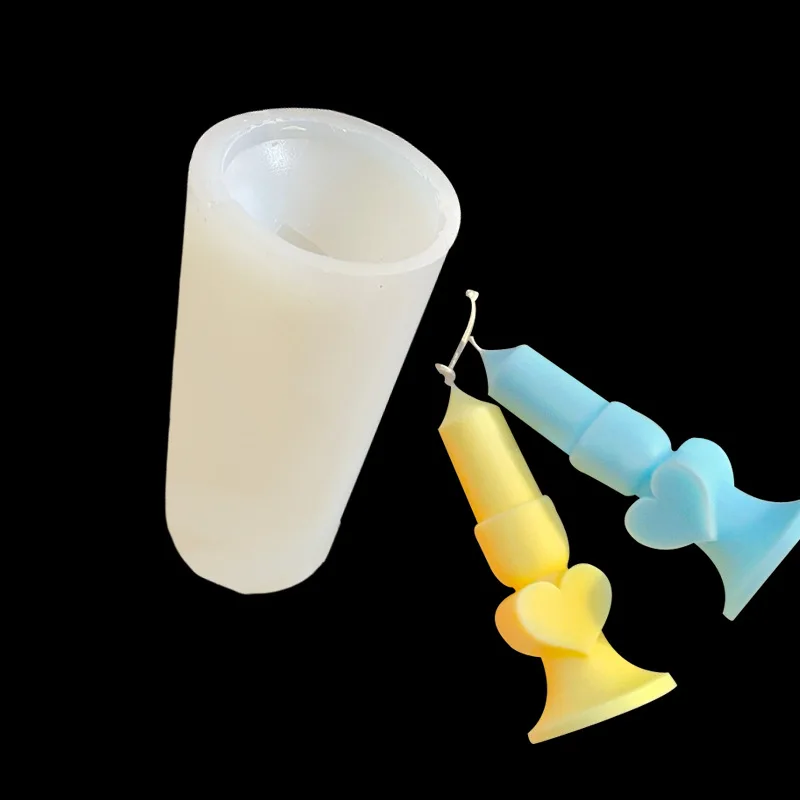 Sweet Heart Pillar Candle DIY Molds Super Soft Silicone Molds for Scented Candle Making Nice Home Decor Plaster Ornaments Molds
Sweet Heart Pillar Candle DIY Molds Super Soft Silicone Molds for Scented Candle Making Nice Home Decor Plaster Ornaments Molds