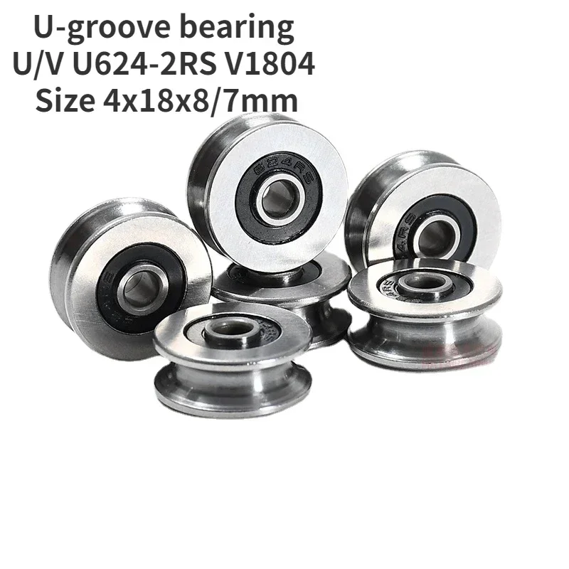 Подшипник U/V 4x18x8/7 мм