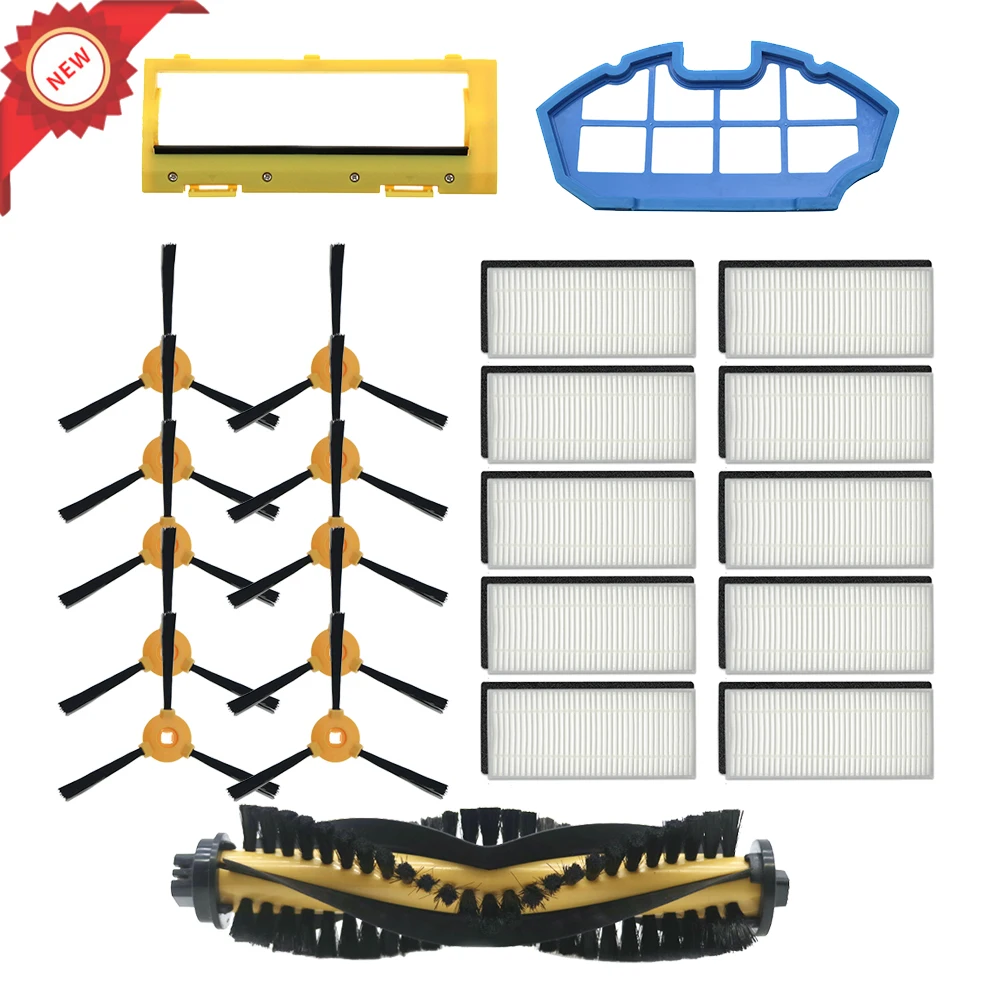 Hot sale Replacement Accessory Kit Filter Main Brush Side Brush For Ecovacs DEEBOT N79S N79 Robotic Vacuum Cleaner Filter+Brush
Hot sale Replacement Accessory Kit Filter Main Brush Side Brush For Ecovacs DEEBOT N79S N79 Robotic Vacuum Cleaner Filter+Brush