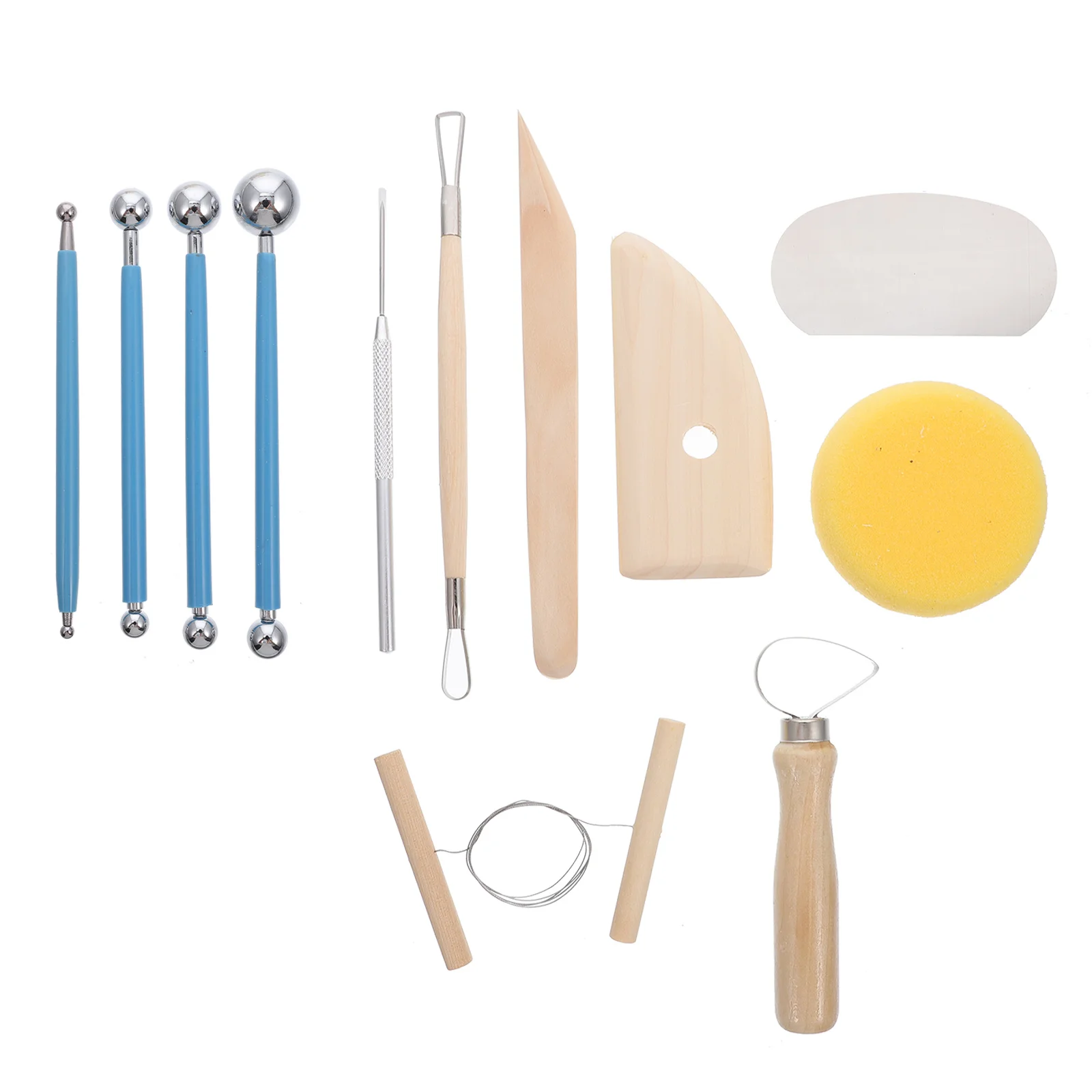 2 Sets Clay Sculpting Tools Fine Practical Versatile Sculpting Kit Pottery Tool Gift
2 Sets Clay Sculpting Tools Fine Practical Versatile Sculpting Kit Pottery Tool Gift