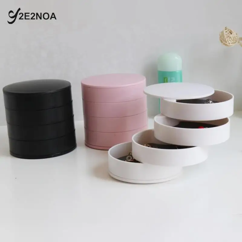 Вращающаяся шкатулка для ювелирных изделий, органайзер, многослойное хранилище для сережек, колец, браслетов
Вращающаяся шкатулка для ювелирных изделий, органайзер, многослойное хранилище для сережек, колец, браслетов