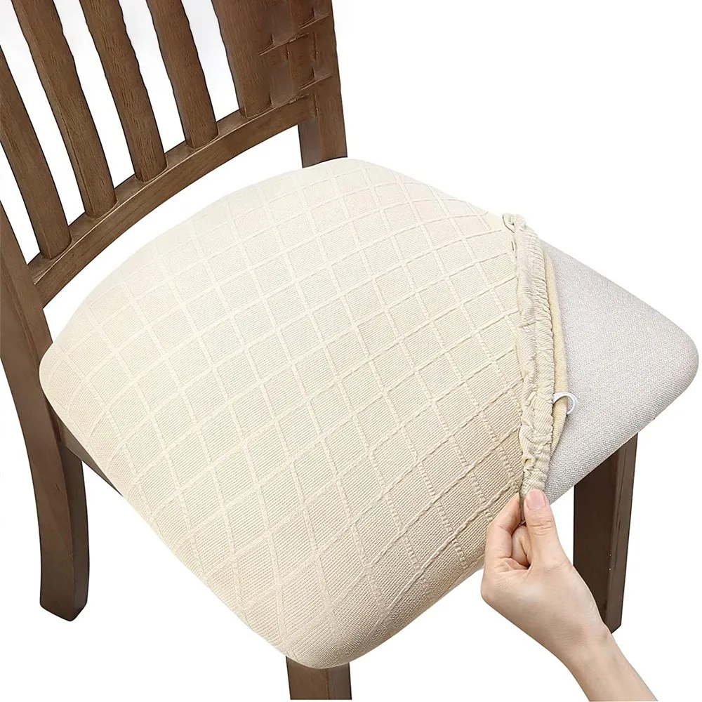 1/2/4/6PCS Stretch Jacquard Chair Seat Covers Waterproof Removable Washable Anti-Dust Dinning Room Chair Seat Cushion Slipcovers
1/2/4/6PCS Stretch Jacquard Chair Seat Covers Waterproof Removable Washable Anti-Dust Dinning Room Chair Seat Cushion Slipcovers