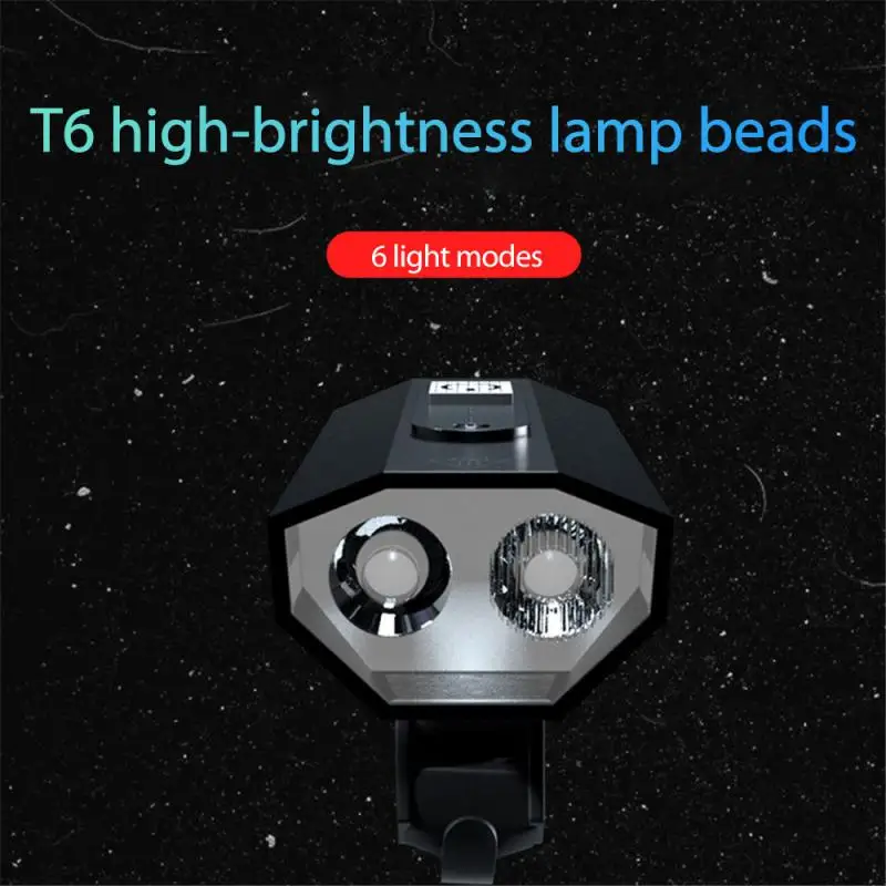 2T6 Bicycle Light Bike Front Lamp USB Rechargeable Bike Headlight Cycling Flashlight luces para bicicleta Bicycle Accessories
2T6 Bicycle Light Bike Front Lamp USB Rechargeable Bike Headlight Cycling Flashlight luces para bicicleta Bicycle Accessories