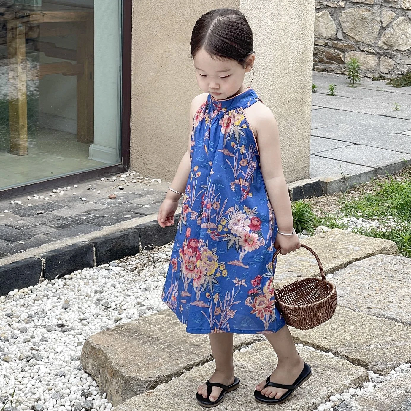 Summer Toddler Baby Girls Dress Sleeveless Floral Print Girls Dress Chinese Style Kids Dresses Children's Clothing
Summer Toddler Baby Girls Dress Sleeveless Floral Print Girls Dress Chinese Style Kids Dresses Children's Clothing
