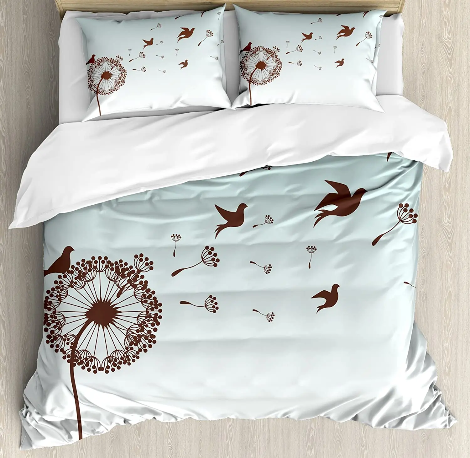 Art Bedding Set For Bedroom Bed Home Dandelion Flower Arrangement Petals Doves Flying Sil Duvet Cover Quilt Cover And Pillowcase
Art Bedding Set For Bedroom Bed Home Dandelion Flower Arrangement Petals Doves Flying Sil Duvet Cover Quilt Cover And Pillowcase