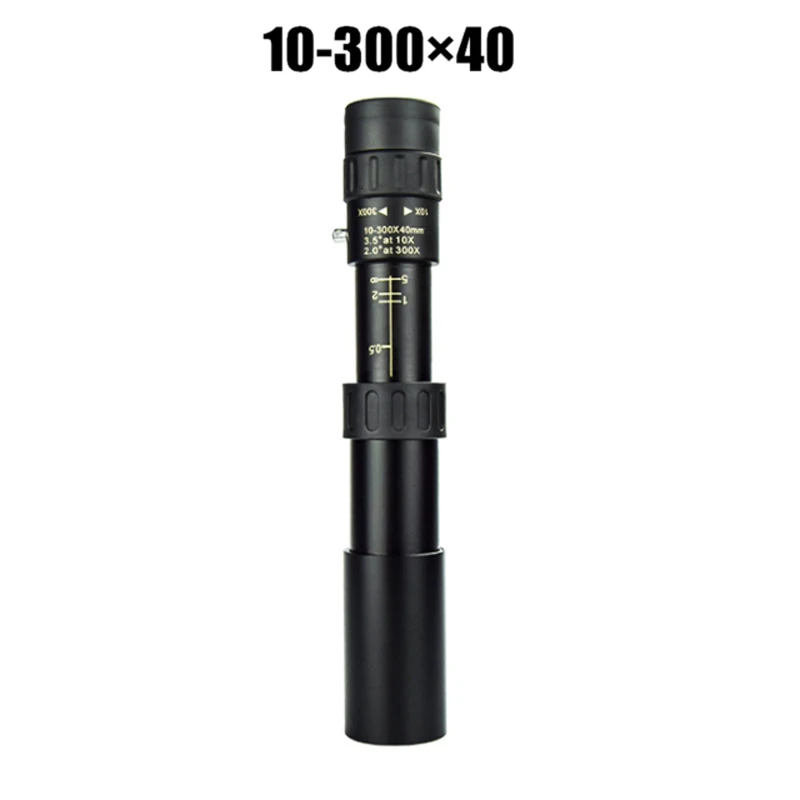 10-300x40 Metal Monocular HD Zoom Portable Telescope Powerful Binoculars With Tripod Phone Holder For Camping Travel CE
10-300x40 Metal Monocular HD Zoom Portable Telescope Powerful Binoculars With Tripod Phone Holder For Camping Travel CE