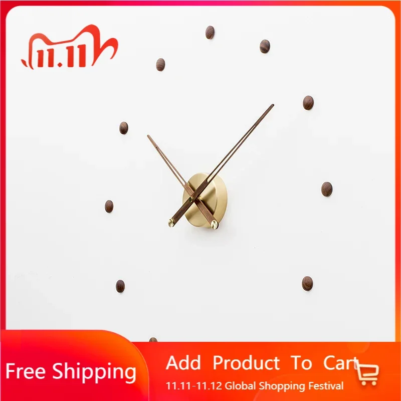 Diy Silent Wall Clock Wood Gold Metal Luxury Large Wall Gold Clocks Big Modern Living Room Walnut Bathroom Decorarion ZY50GZ
Diy Silent Wall Clock Wood Gold Metal Luxury Large Wall Gold Clocks Big Modern Living Room Walnut Bathroom Decorarion ZY50GZ