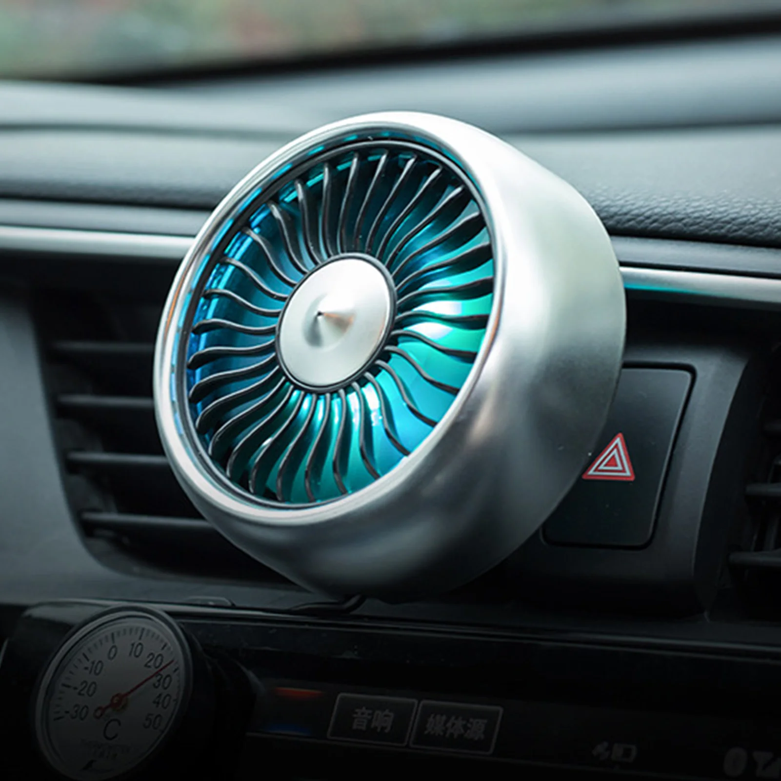 USB Vehicle Fan Powerful 3-Speed Adjustable Car Dashboard Cooling Fan Accessories With LED Colorful Gradient Atmosphere Lights
USB Vehicle Fan Powerful 3-Speed Adjustable Car Dashboard Cooling Fan Accessories With LED Colorful Gradient Atmosphere Lights
