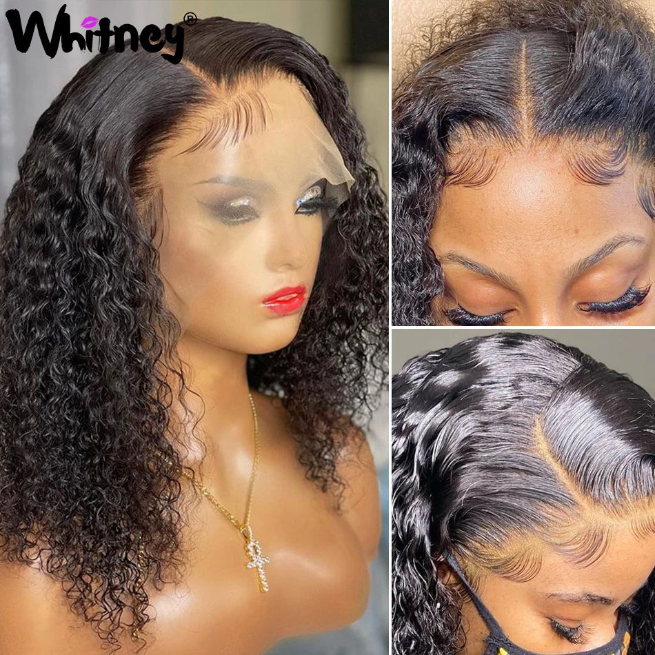 Indian Hair Deep Wave Lace Front Human Hair Wig Short Bob 13x4 HD Transparent Lace Wig Remy Curly 5x5/4x4 Lace Wigs For Women
Indian Hair Deep Wave Lace Front Human Hair Wig Short Bob 13x4 HD Transparent Lace Wig Remy Curly 5x5/4x4 Lace Wigs For Women
