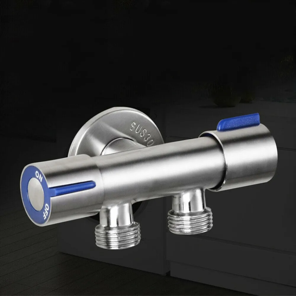 Bathroom Faucet Double Handle Faucet Fixtures Home Plumbin Stainless Steel Stool Washing Machine New High Quality
Bathroom Faucet Double Handle Faucet Fixtures Home Plumbin Stainless Steel Stool Washing Machine New High Quality