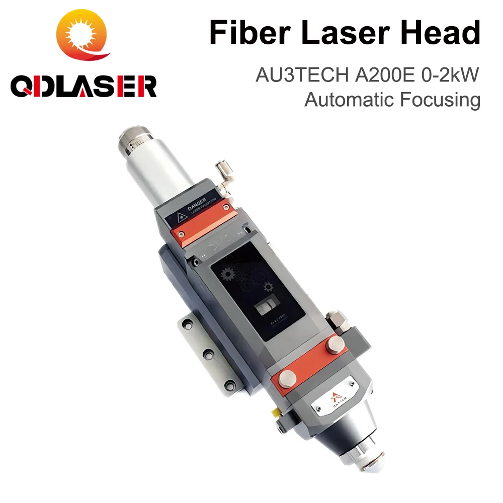 QDLASER Fiber Laser Head AU3TECH A200E 0-2KW Automatic Focusing D30 CL100 FL125 for Laser Cutting Machine
QDLASER Fiber Laser Head AU3TECH A200E 0-2KW Automatic Focusing D30 CL100 FL125 for Laser Cutting Machine