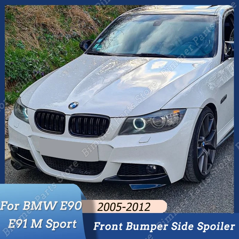 Front Bumper Splitter Side Spoiler Diffuser Air Vent Trim for BMW 3 Series E90 E91 320i 330i M Sport 2005-2012 Car Accsesories 
Front Bumper Splitter Side Spoiler Diffuser Air Vent Trim for BMW 3 Series E90 E91 320i 330i M Sport 2005-2012 Car Accsesories