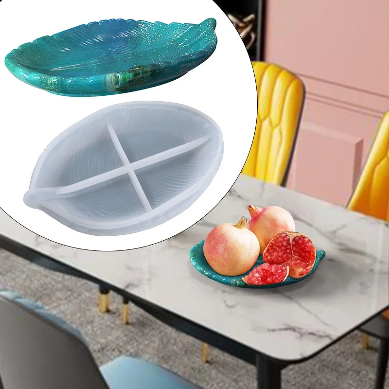 New DIY Crystal Epoxy Mould Leaf Storage Tray Household Dishes Decoration Silicone Resin Mould Resin Art Supplies Wholesale
New DIY Crystal Epoxy Mould Leaf Storage Tray Household Dishes Decoration Silicone Resin Mould Resin Art Supplies Wholesale