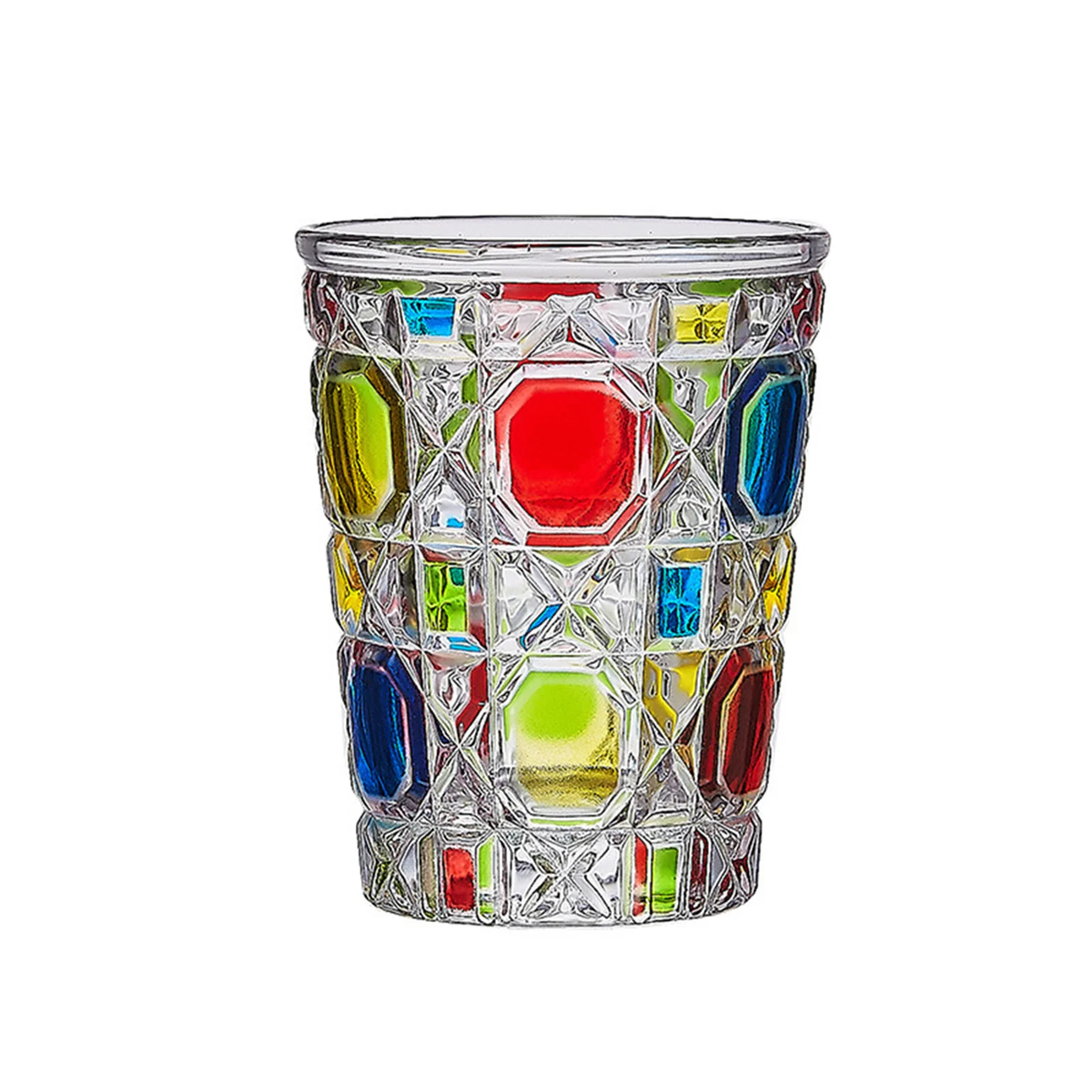 Light Luxury Ins Style Plaid Whisky Bubble Water Cup Color Coffee Cup Glass Vodka Wine Cup Artwork Gift Foreign Wine Cup
Light Luxury Ins Style Plaid Whisky Bubble Water Cup Color Coffee Cup Glass Vodka Wine Cup Artwork Gift Foreign Wine Cup