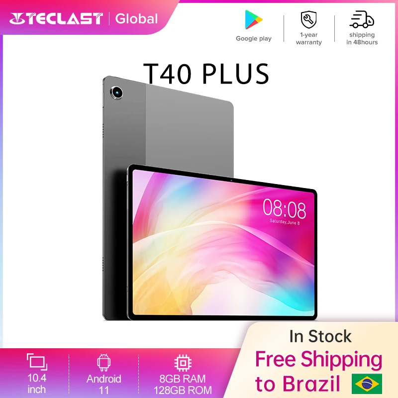 Планшет Teclast T40 Plus, 10,4 дюйма, Восьмиядерный процессор UNISOC T618, ОЗУ 8 Гб, ПЗУ 128 ГБ, 4G, Android 11
Планшет Teclast T40 Plus, 10,4 дюйма, Восьмиядерный процессор UNISOC T618, ОЗУ 8 Гб, ПЗУ 128 ГБ, 4G, Android 11