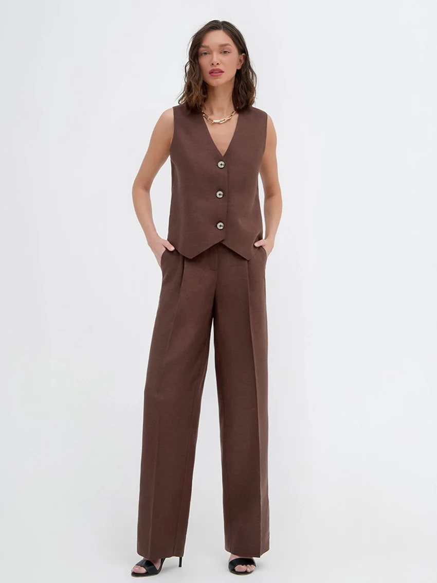 Marthaqiqi Sexy Women'S Pajamas Suits V-Neck Sleepwear Sleeveless Nightwear Wide Leg Pants Ladies Fashion 2 Piece Nightgowns Set
Marthaqiqi Sexy Women'S Pajamas Suits V-Neck Sleepwear Sleeveless Nightwear Wide Leg Pants Ladies Fashion 2 Piece Nightgowns Set