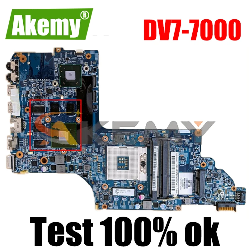 For HP ENVY DV7-7000 711509-501 N13P-GLR-A1 SLJ8C DDR3 Notebook motherboard Mainboard full test 100% work
For HP ENVY DV7-7000 711509-501 N13P-GLR-A1 SLJ8C DDR3 Notebook motherboard Mainboard full test 100% work