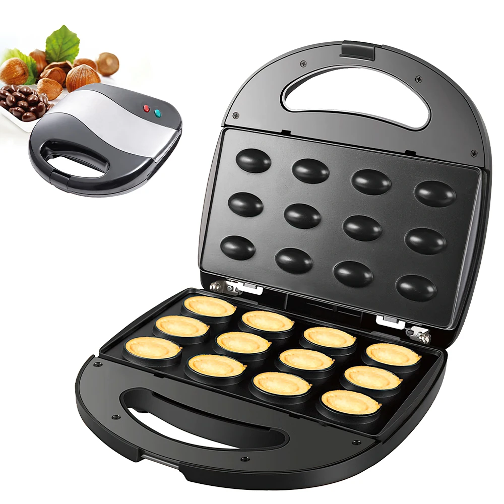Mini Electric Walnut Cake Maker Non-stick Automatic Nut Waffle Bread Machine Sandwich Iron Toaster Baking Breakfast Pan Oven
Mini Electric Walnut Cake Maker Non-stick Automatic Nut Waffle Bread Machine Sandwich Iron Toaster Baking Breakfast Pan Oven