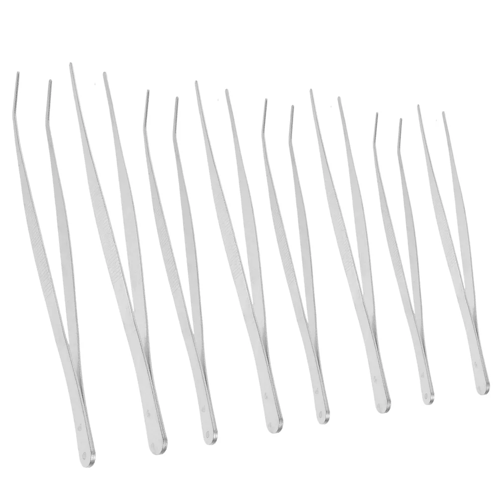 8 Pcs Tweezer Reptile Feeding Tongs Metal Cup Clip Sterile Stainless Tweezers Repair Clips Gardening
8 Pcs Tweezer Reptile Feeding Tongs Metal Cup Clip Sterile Stainless Tweezers Repair Clips Gardening