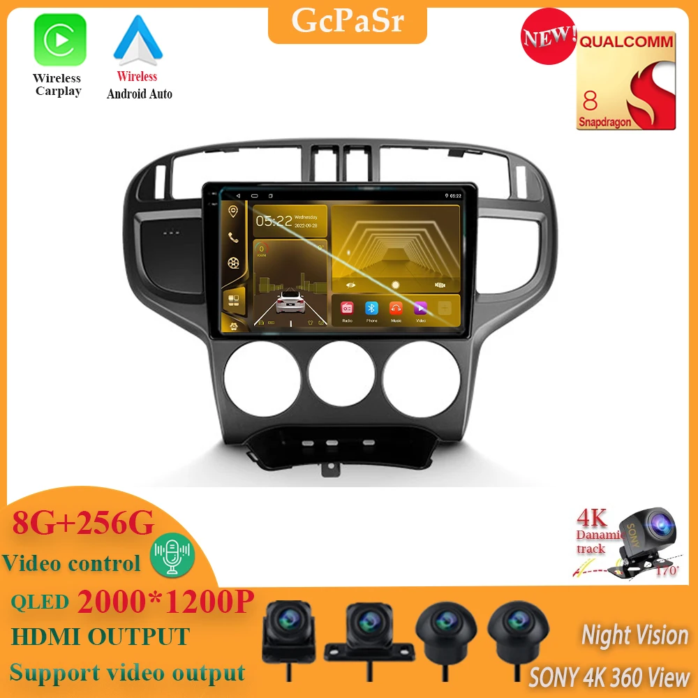 Автомагнитола Qualcomm для Hyundai Matrix 2001-2010, мультимедийный видеоплеер, навигация, стерео, GPS, Android13, 2din, без DVD
Автомагнитола Qualcomm для Hyundai Matrix 2001-2010, мультимедийный видеоплеер, навигация, стерео, GPS, Android13, 2din, без DVD