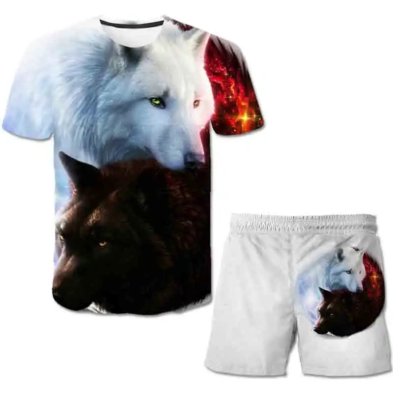 2022 New Summer The Wolf Clothes Summer Short T-shirt Tracksuit For Boys Sport Suits Animal Costume For 4-14 Years Kids Clothes
2022 New Summer The Wolf Clothes Summer Short T-shirt Tracksuit For Boys Sport Suits Animal Costume For 4-14 Years Kids Clothes