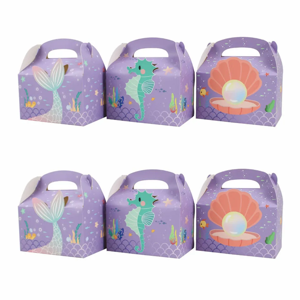 10 Pieces Cake Boxes And Packaging Gift Paper Box In Bulk Wholesale Theme Mermaid Birthday Colorful Party
10 Pieces Cake Boxes And Packaging Gift Paper Box In Bulk Wholesale Theme Mermaid Birthday Colorful Party