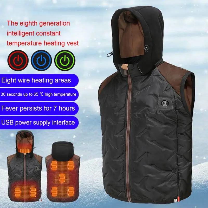 8 Heated Vest Zones Electric Heated Jackets Men Women Sportswear Heated Coat Graphene Heat Coat USB Heating Jacket For Camping
8 Heated Vest Zones Electric Heated Jackets Men Women Sportswear Heated Coat Graphene Heat Coat USB Heating Jacket For Camping