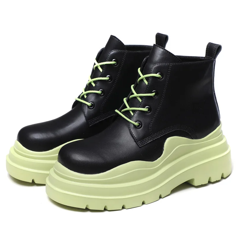 Winter Ankle Boots Colorful Platform Boots Round Head Shoes Women Fashion Casual Boots Chunky Heels Ladies Shoes Outside 2022
Winter Ankle Boots Colorful Platform Boots Round Head Shoes Women Fashion Casual Boots Chunky Heels Ladies Shoes Outside 2022