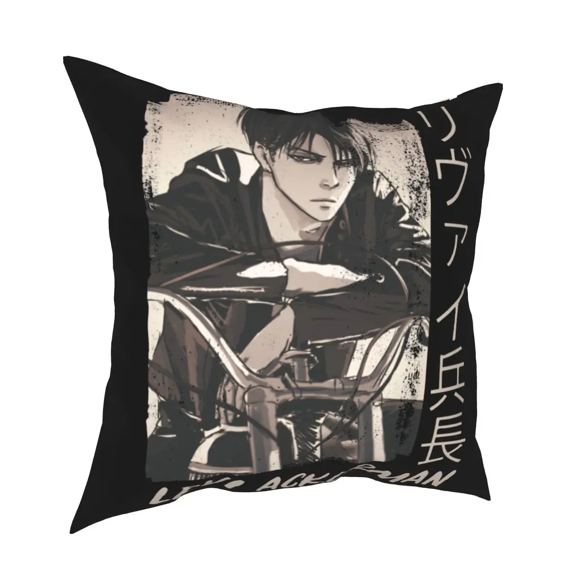Captain Levi Ackerman Attack On Titans Anime Pillowcase Soft Cushion Cover Decorative Throw Pillow Case Cover for sofa
Captain Levi Ackerman Attack On Titans Anime Pillowcase Soft Cushion Cover Decorative Throw Pillow Case Cover for sofa