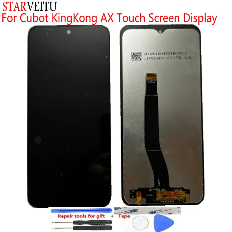 Оригинальный ЖК-дисплей для Cubot KingKong AX с сенсорным экраном 6 58 дюйма аксессуары