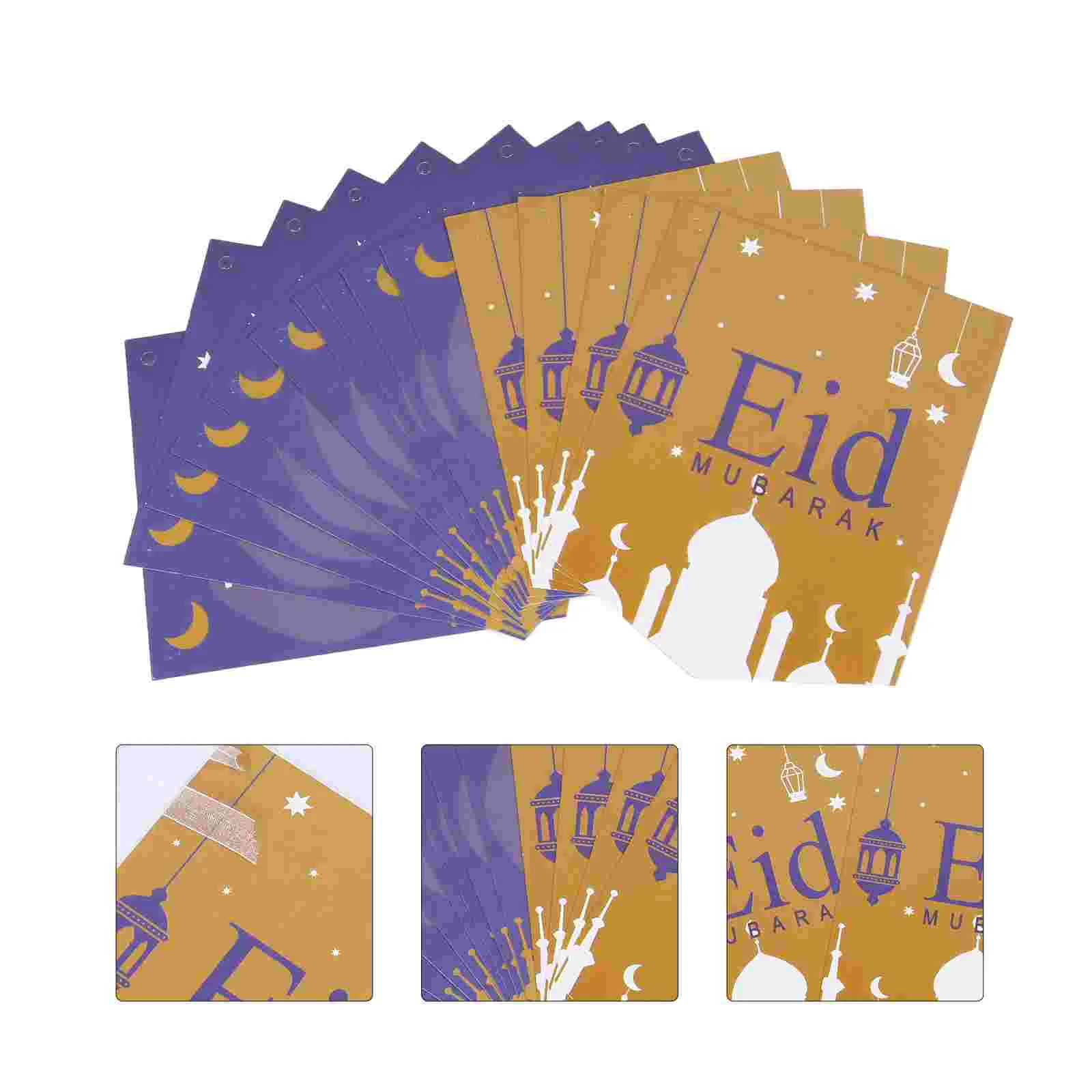 1pc Eid Mubarak Banner Ramadan Party Decorations Supplies Paper Bunting Banner
1pc Eid Mubarak Banner Ramadan Party Decorations Supplies Paper Bunting Banner
