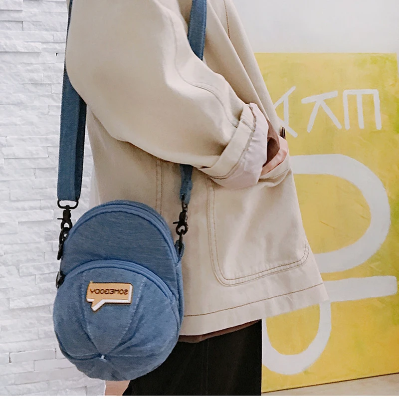 Fashion Denim Canvas Hat Type Bag For Women 2022 Girls Messenger Bags Women Crossbody Bags Purse Women Shoulder Bag Handbags
Fashion Denim Canvas Hat Type Bag For Women 2022 Girls Messenger Bags Women Crossbody Bags Purse Women Shoulder Bag Handbags