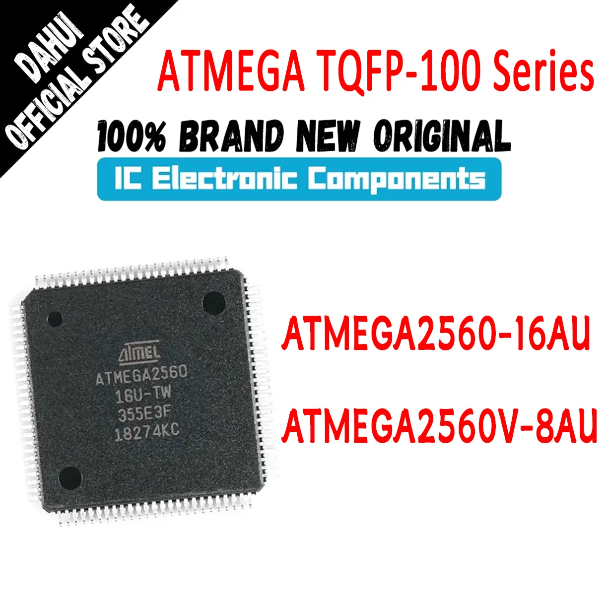 New ATMEGA2560-16AU ATMEGA2560V-8AU ATMEGA2560 16AU ATMEGA2560V 8AU ATMEGA2560 ATMEGA2560V ATMEGA IC MCU Chip TQFP-100 In Stock
New ATMEGA2560-16AU ATMEGA2560V-8AU ATMEGA2560 16AU ATMEGA2560V 8AU ATMEGA2560 ATMEGA2560V ATMEGA IC MCU Chip TQFP-100 In Stock